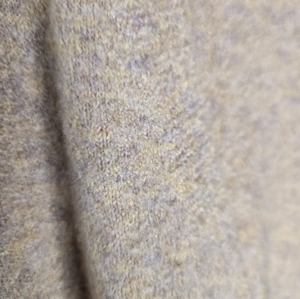 Madewell Cardigan Sweater Womens XS Mauve Wool Blend Oversized Long Slv Marble - Picture 2 of 9